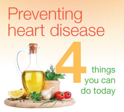 你能做的4件事来防止心脏病照片