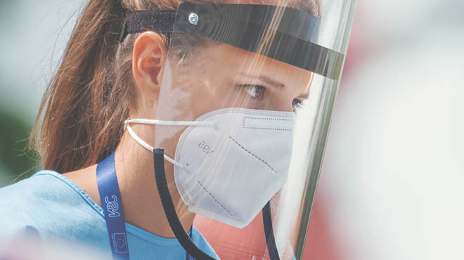 医疗保健工作者用ppe